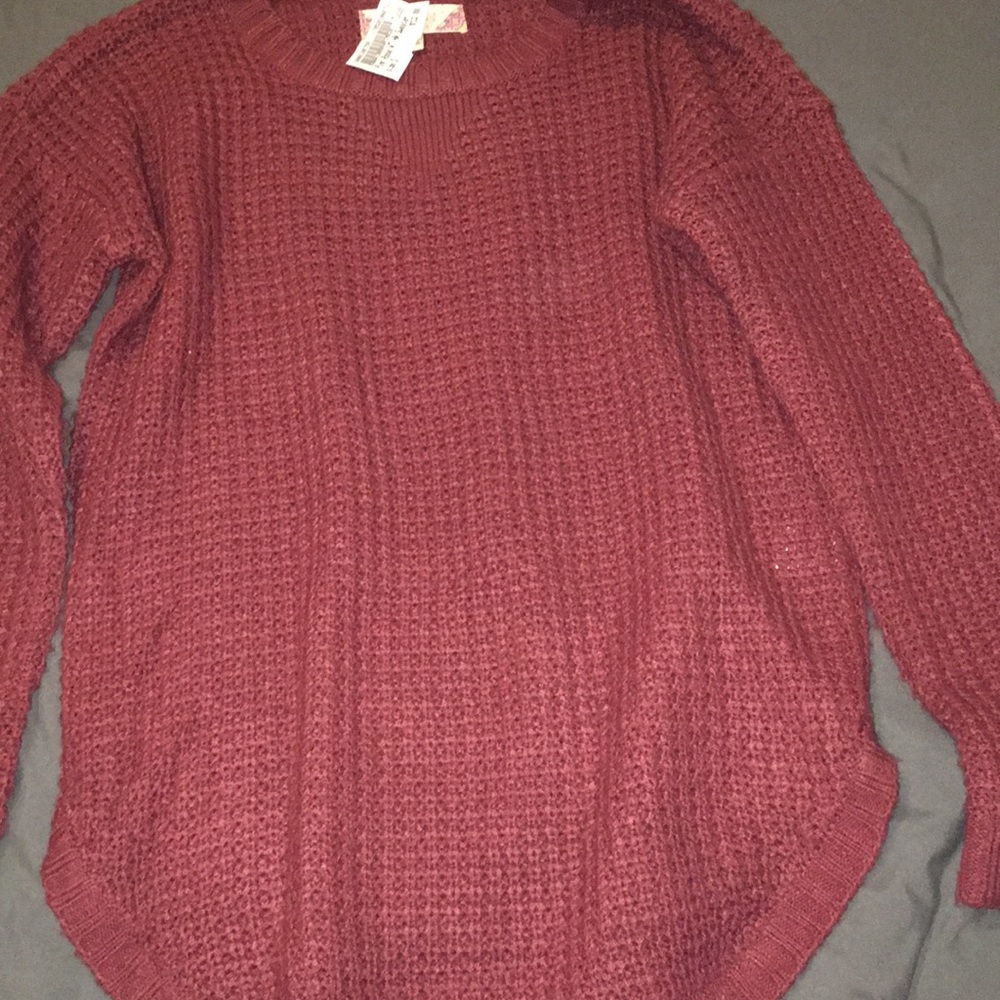 PINK ROSE SWEATER